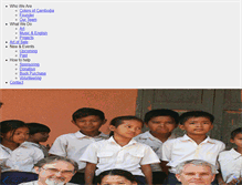 Tablet Screenshot of colorsofcambodia.org